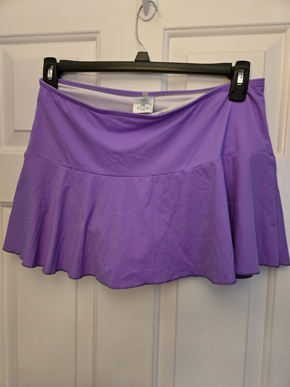 Lands' End Lavender Circle Skirt
